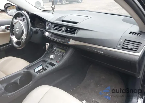 2012 Lexus Ct 200H Premium из США, поврежденный, VIN JTHKD5BH9C2095081